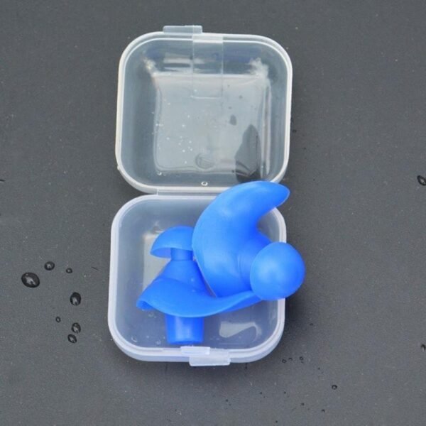 1 Pair Environmental Silicone Spiral Waterproof Earplugs - Image 3