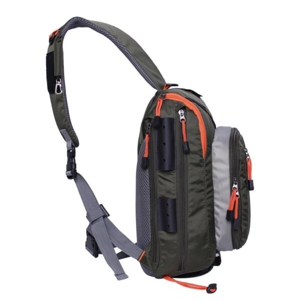 Fly Fishing Sling Pack – Crossbody Tackle Storage Bag - Image 3